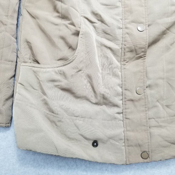 PA Originals Jacket Womens Large Beige Pockets Zip‎ - Picture 2 of 11